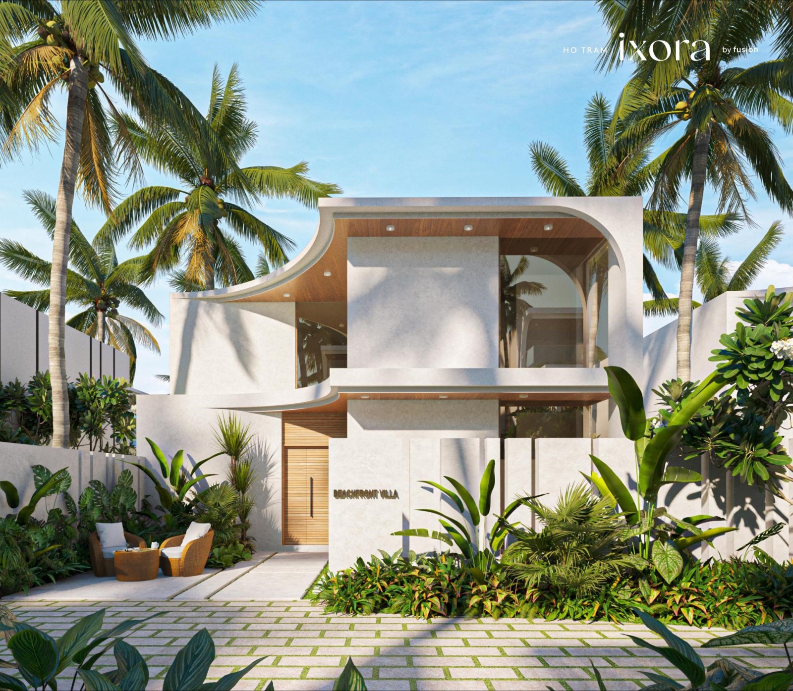 Biệt thự Beachfront Villa Ixora Hồ Tràm