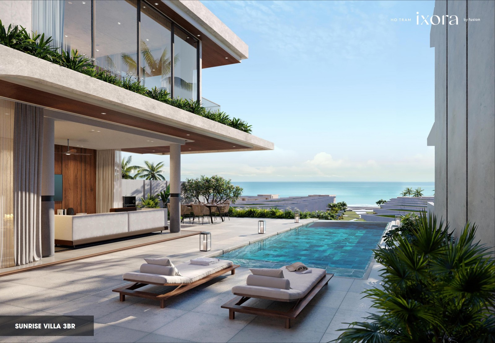 Biệt thự Sunrise Villa Ixora Hồ Tràm