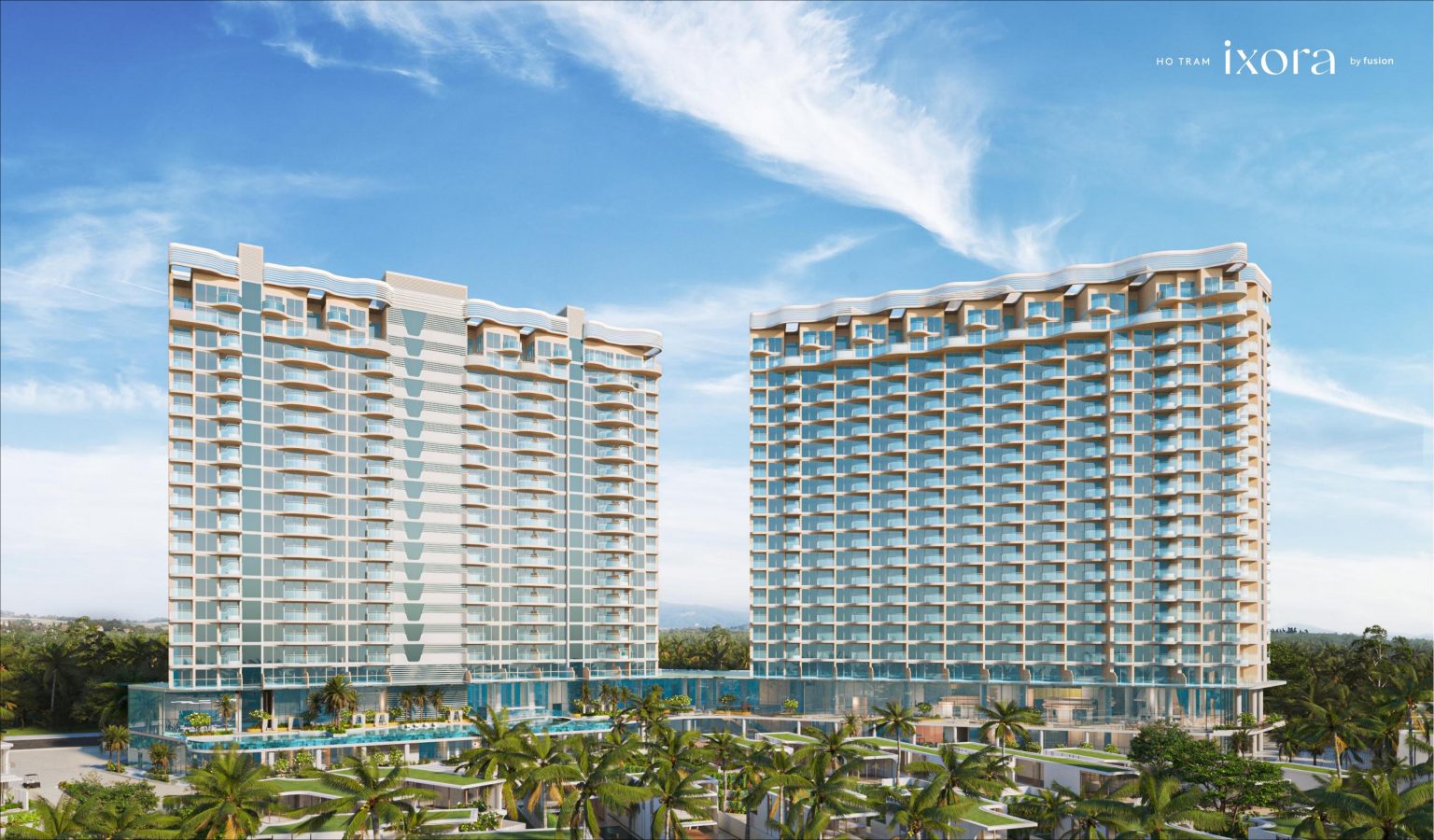 Căn hộ condotel Ixora Hồ Tràm by Fusion – Giai đoạn 2
